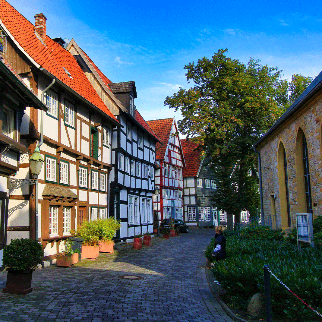 G&uuml;tersloh Altstadt Marktplatz