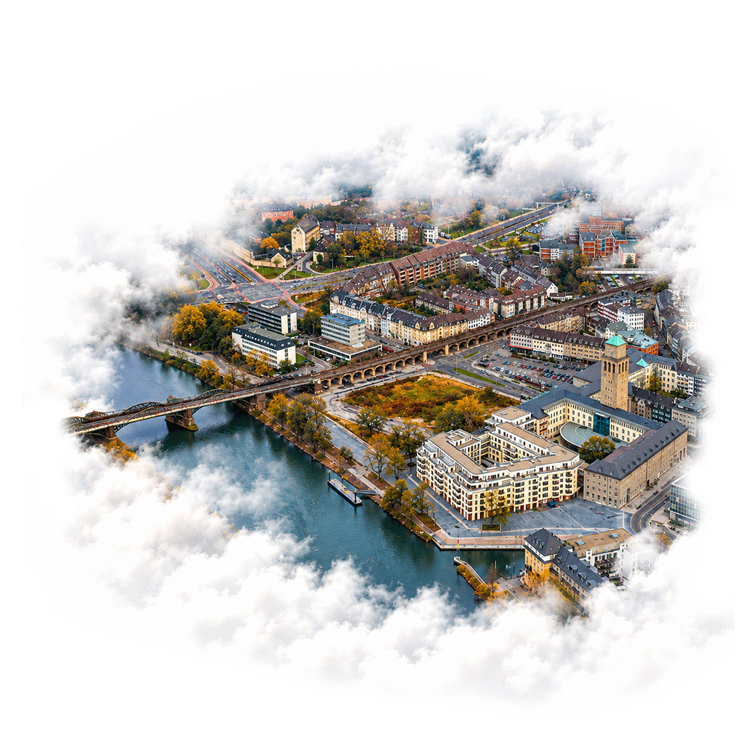 M&uuml;hlheim an der Ruhr Luftaufnahme