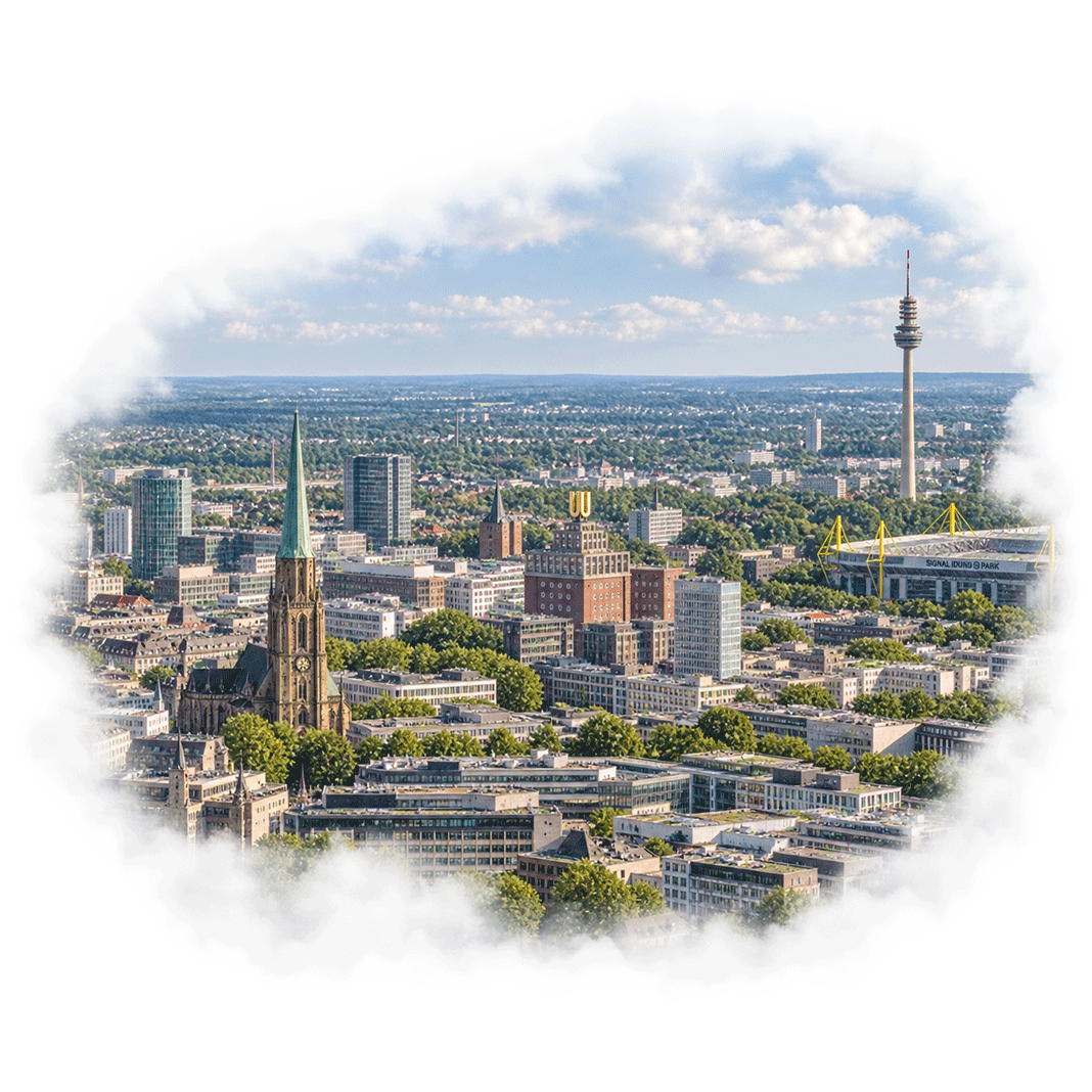 Dortmund Lustaufnahme Fernsehturm